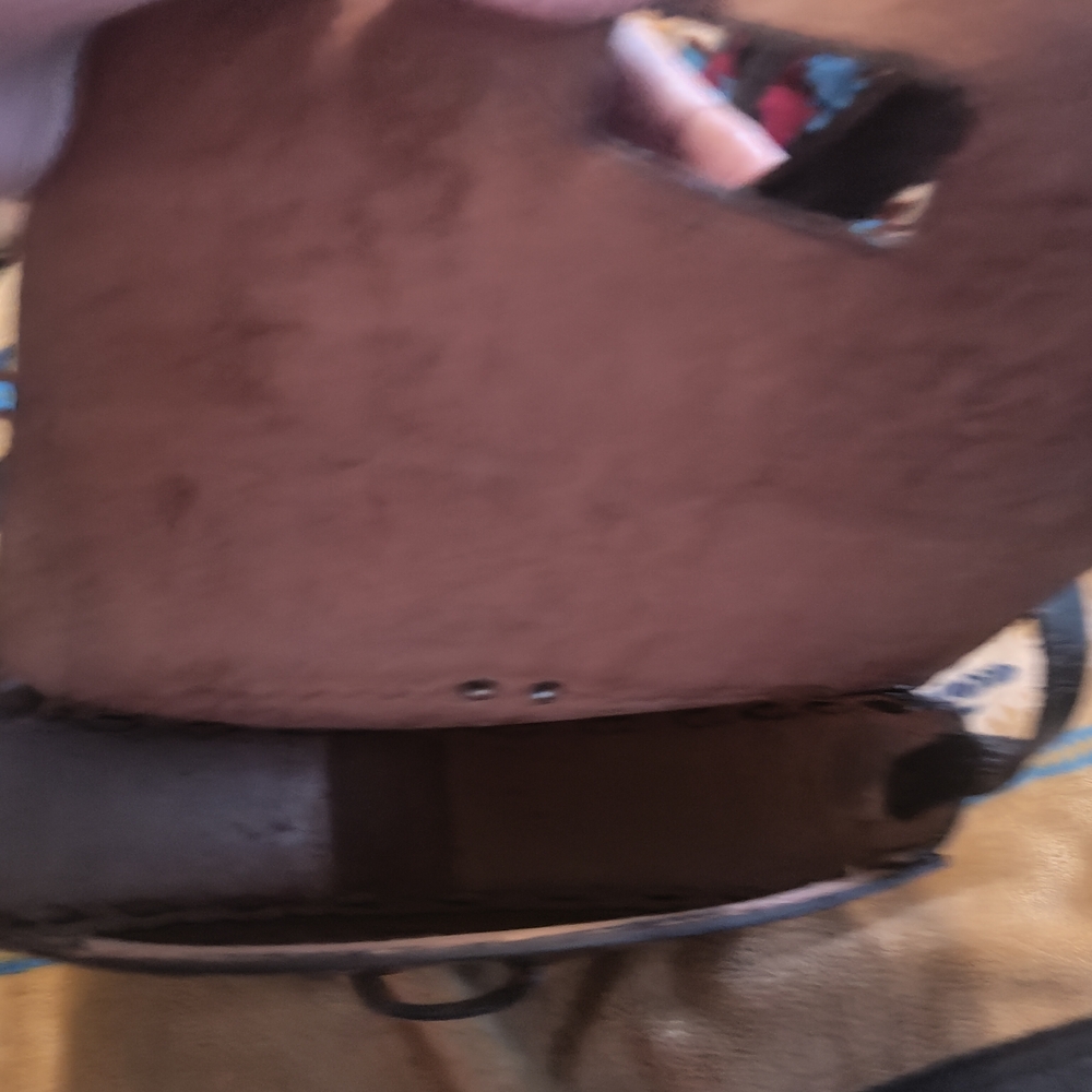 Black Embossed Leather Crossbody Bag - Picture 4 of 4